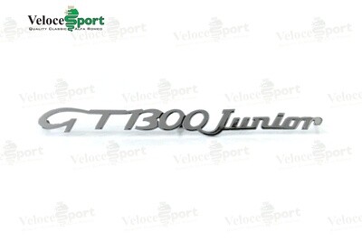 GT 1300 Junior Boot Lid Script GT 1300 Junior Boot Lid Script
