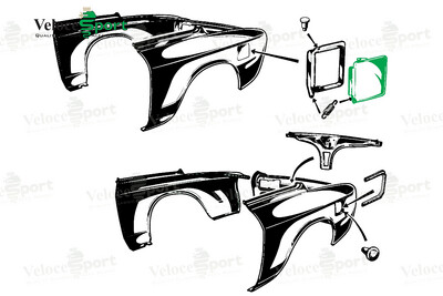 GT/GTV/Saloons Fuel Flap