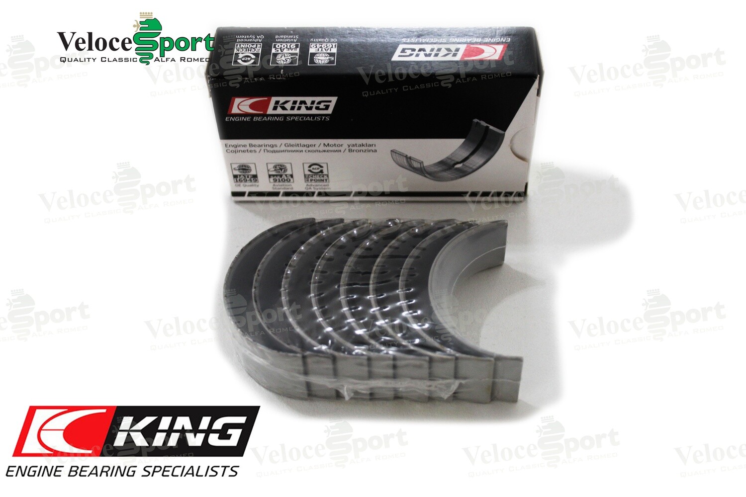 KING 1600-2000 Big End Bearings