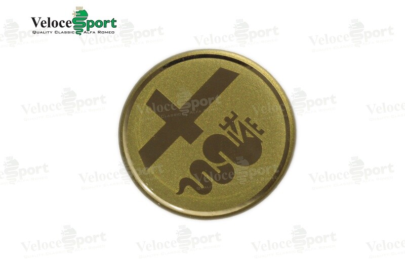 Gold Steering Wheel Centre Badge