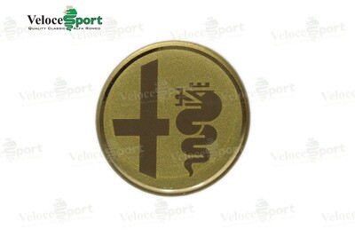 Gold Steering Wheel Centre Badge