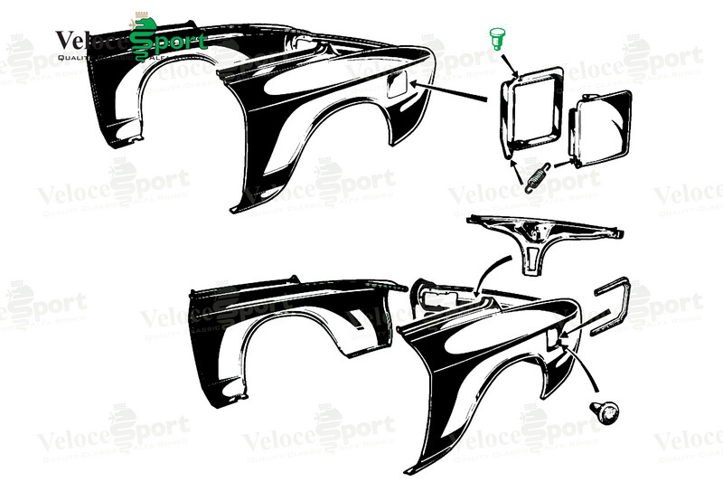 Fuel Filler Flap Rivet