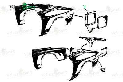 Fuel Filler Flap Rivet
