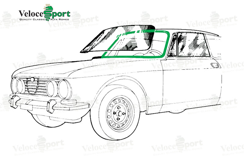 GT/GTV Front Screen Seal