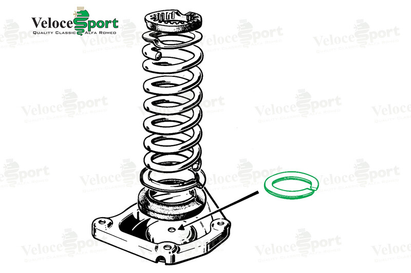 10mm Aluminium Spring Spacer