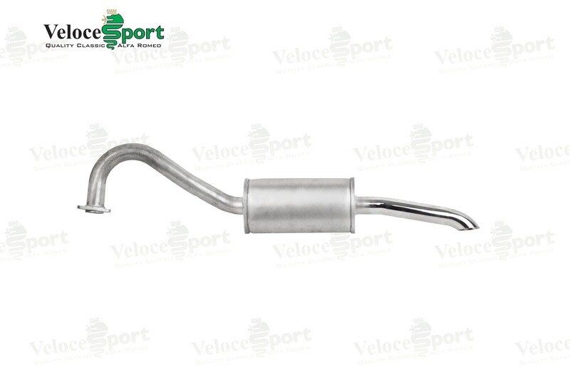 Spider Rear Exhaust Section 1970-83