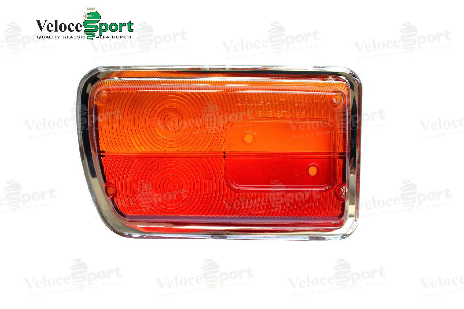 Carello 1750 GTV MK2/GT Juniors/Sprint GTV Rear Light Lens, Left Side