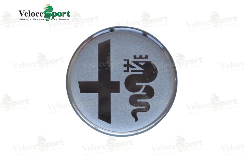 Silver Steering Wheel Centre Badge
