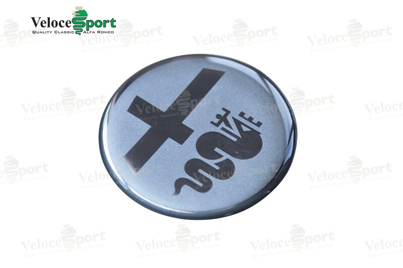Silver Steering Wheel Centre Badge
