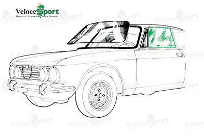 GT/GTV Clear Main Door Glass