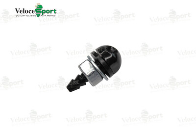 Spider Washer Jet Black Plastic