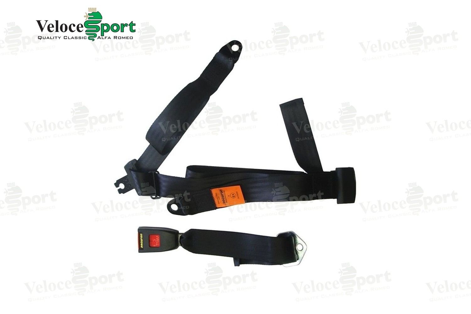 Securon Static Rear Lap &amp; Diagonal Seat Belt
