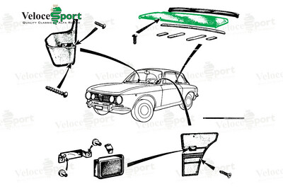 GT/GTV Rear Parcel Shelf 1970-77