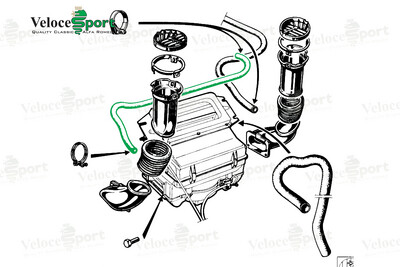 Heater Hose Shaped 1968 Ownard