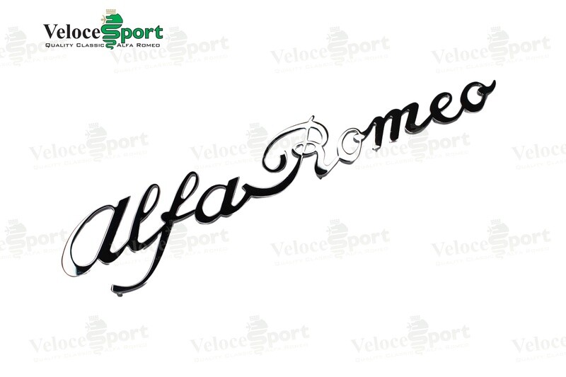 Large Alfa Romeo Script