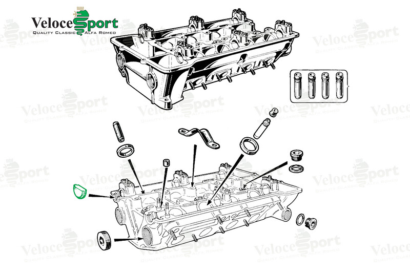 Cam Cover Rear Seals, Pair