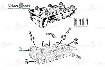 Cam Cover Rear Seals, Pair