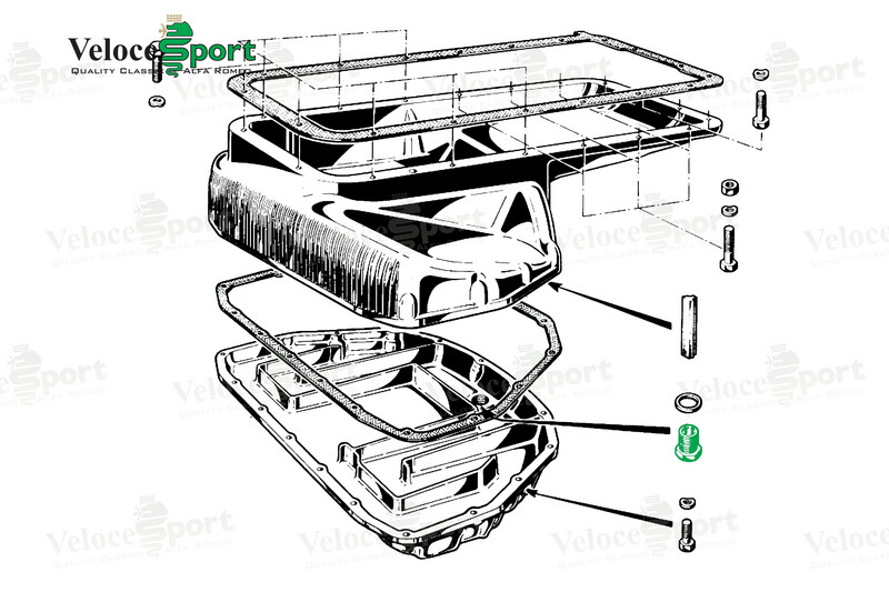 Oil Sump Plug, Magnetic