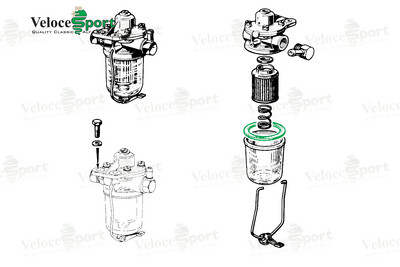 FISPA Fuel Filter Rubber Seal