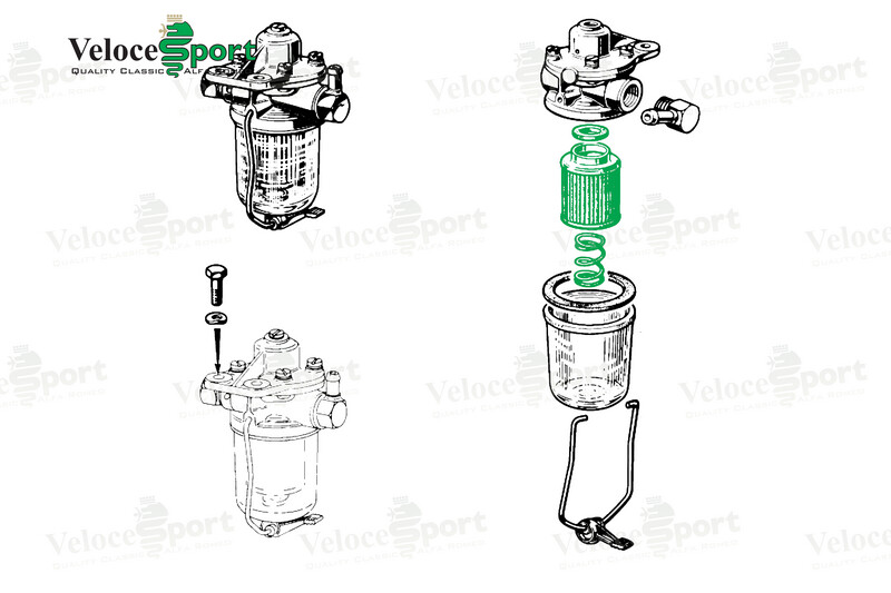 FISPA Fuel Filter 35mm