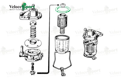 King Fuel Filter Rubber Seal
