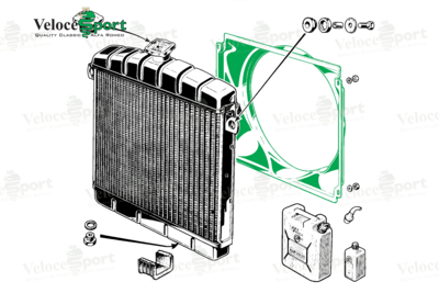 Radiator Cowl 1968 Onward