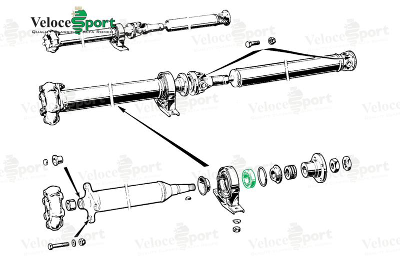 Propshaft Centre Bearing