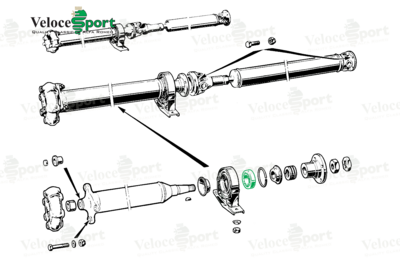 Propshaft Centre Bearing