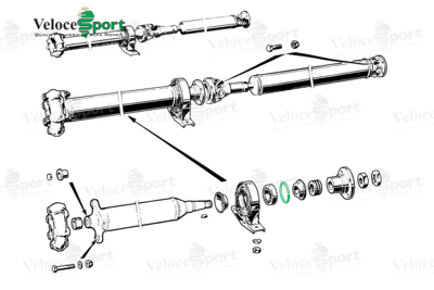 Propshaft Centre Bearing Circlip