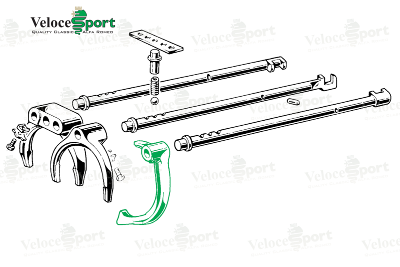 Gearbox Selector Fork 5th &amp; Reverse Gear