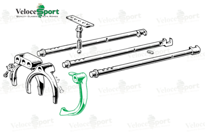 Gearbox Selector Fork 5th &amp; Reverse Gear
