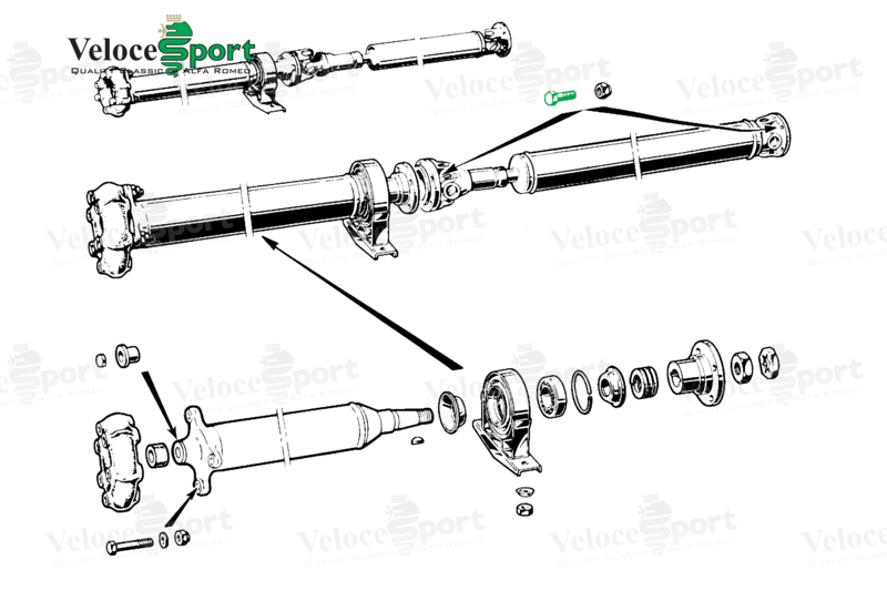 Propshaft Bolt 9mm