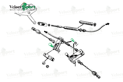 Handbrake Clevis Pin Set
