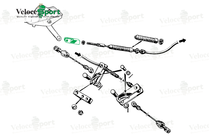 Handbrake Cable Front Fork