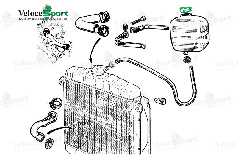 Cap For Radiator Expansion Tank