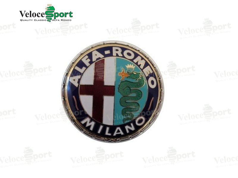 Alfa Romeo Milano Badge Enamel