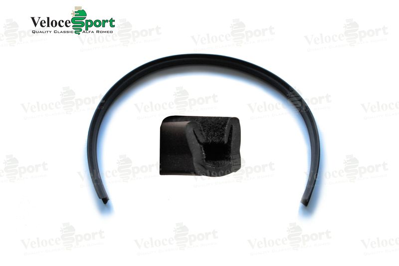 Spider Door Glass Channel Felt, Front