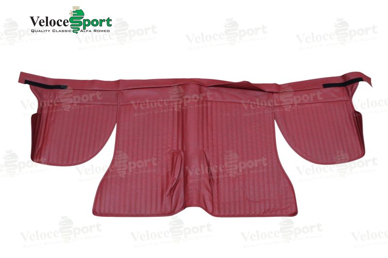 Spider Roundtail Rear Shelf Cover, Burgundy Vinyl