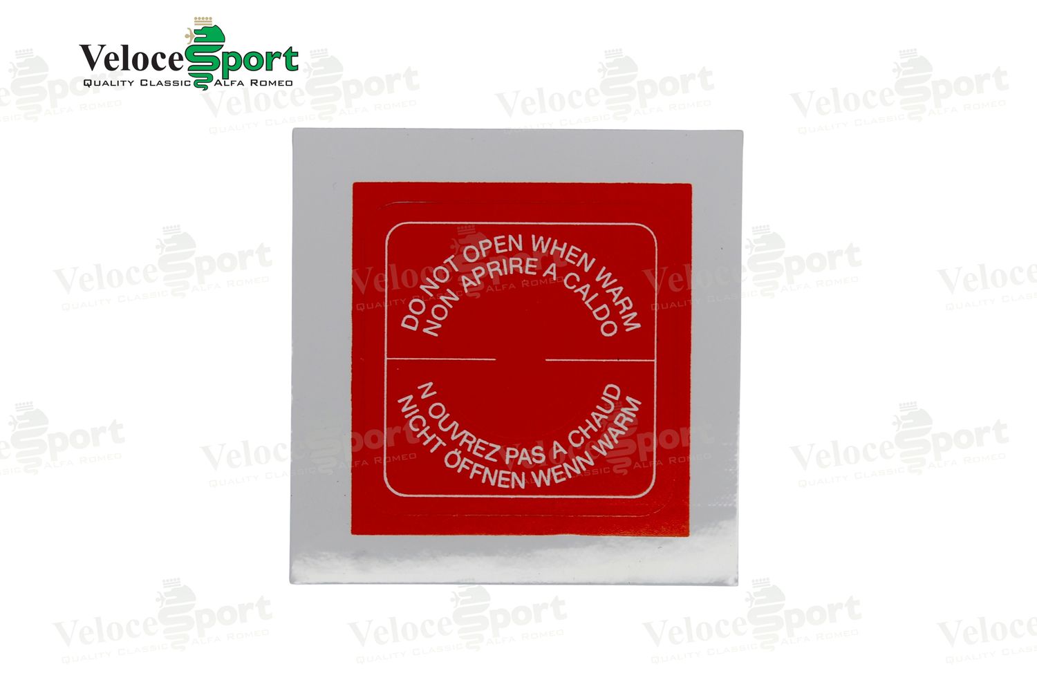 Radiator Cap Sticker