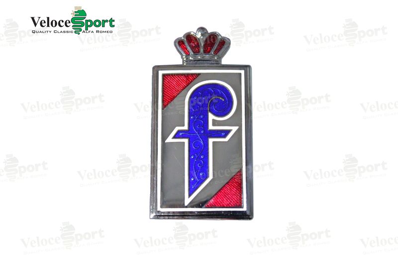 Spider Roundtail Pininfarina &quot;F&quot; Badge Enamel