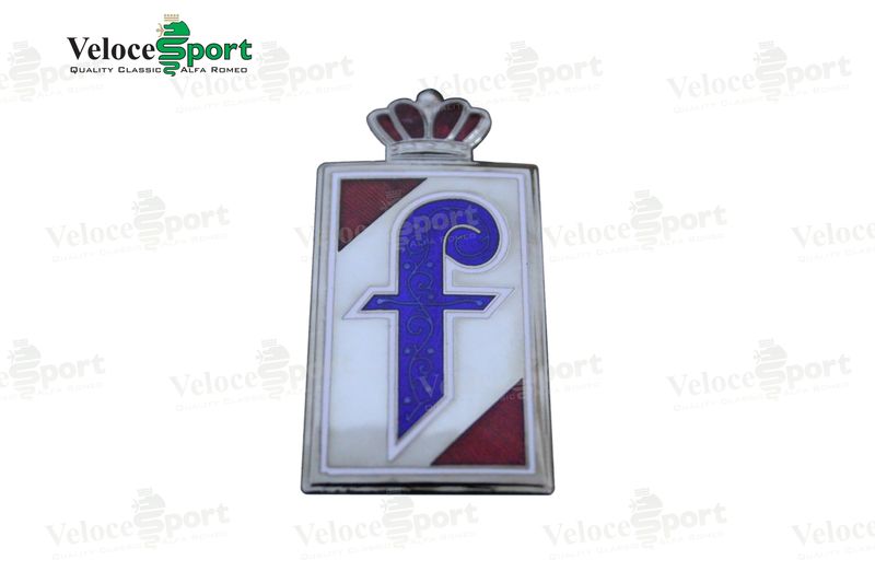 Spider Roundtail Pininfarina "F" Badge Enamel