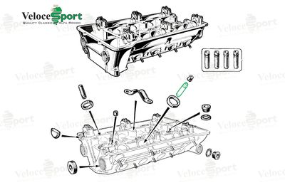 Inlet Valve Guides, 8mm