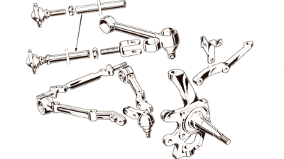105/115 Saloon Front Suspension
