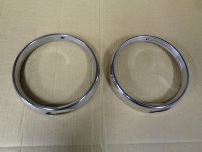 GT/GTV Step Front Pair of Headlight Rings GT/GTV Step Front Pair of Headlight Rings
