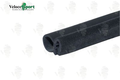 Spider Main Door Rubber Seal, Velour Edge, 1970-93