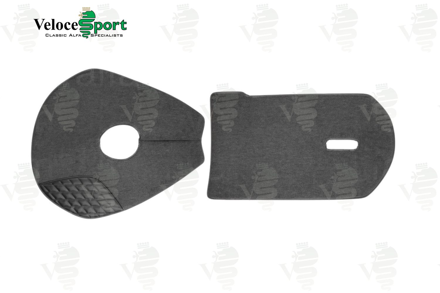 Spider Roundtail Tunnel Carpet Set, Grey Spider Roundtail Tunnel Carpet Set, Grey