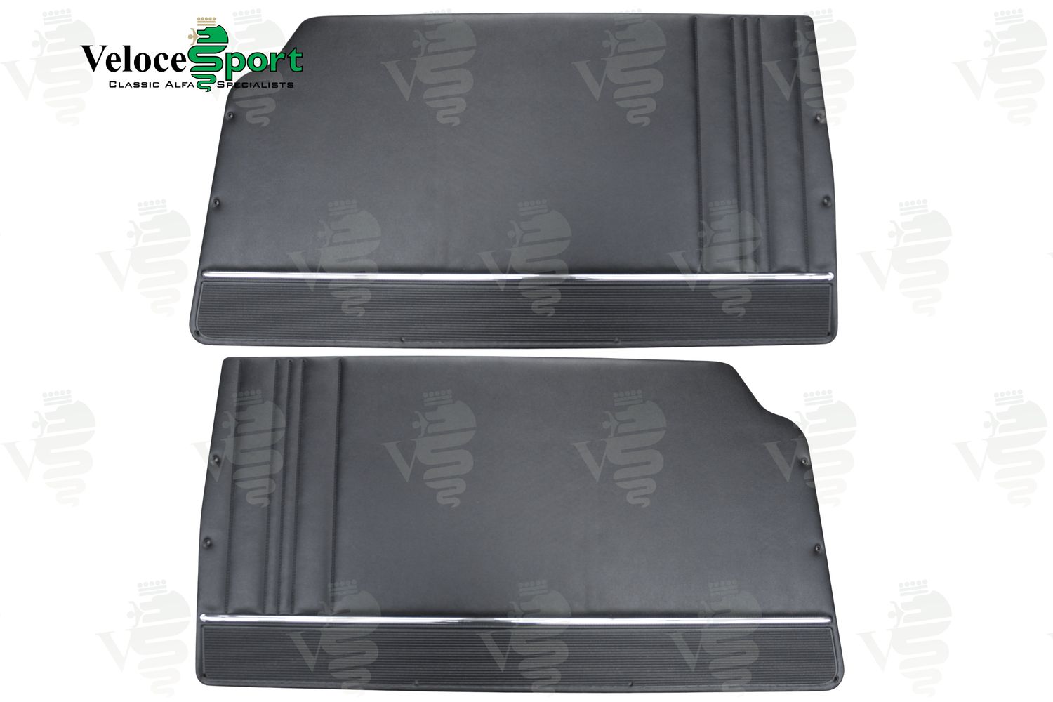 1750 MK2 Interior Door Panel, Black Vinyl, Pair 1750 MK2 Interior Door Panel, Black Vinyl, Pair