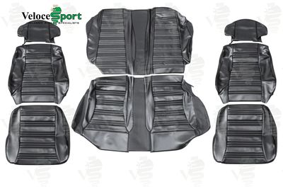 1750 GTV MK2 Seat Cover Set, Black Vinyl 1750 GTV MK2 Seat Cover Set, Black Vinyl