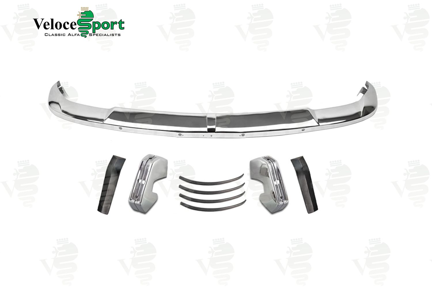GT/GTV Front Bumper 1970-77 With Over Riders