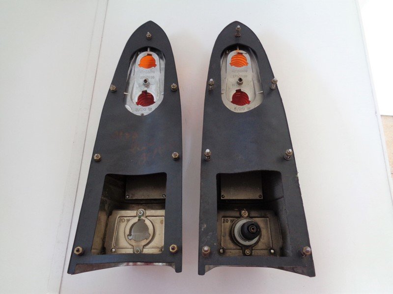 Alfa Romeo 2000 Berlina 1958-62 Rear Light Units NEW OLD STOCK